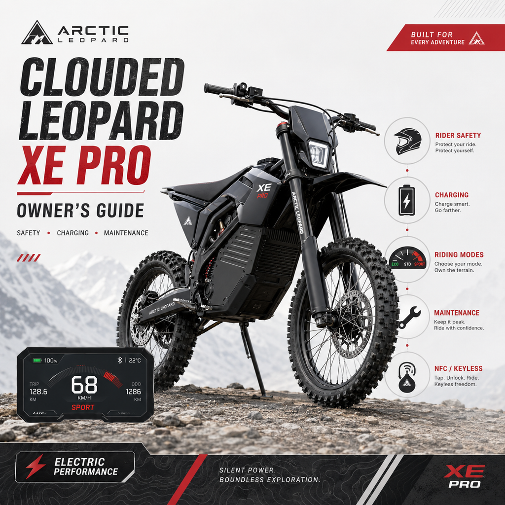 Arctic Leopard Clouded Leopard XE PRO: What New Owners Should Know Before Riding