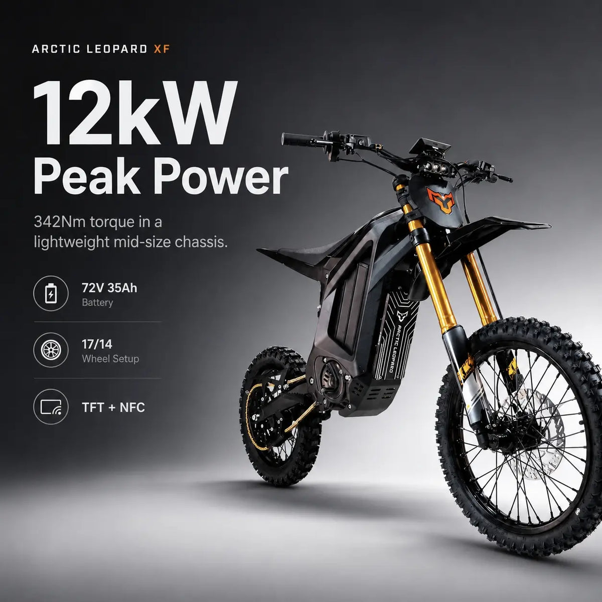 Arctic Leopard XF Electric Dirt Bikes – Arctic Leopard Official